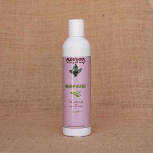 Leche Corporal y Facial de Aloe Vera con Aceite de Oliva
